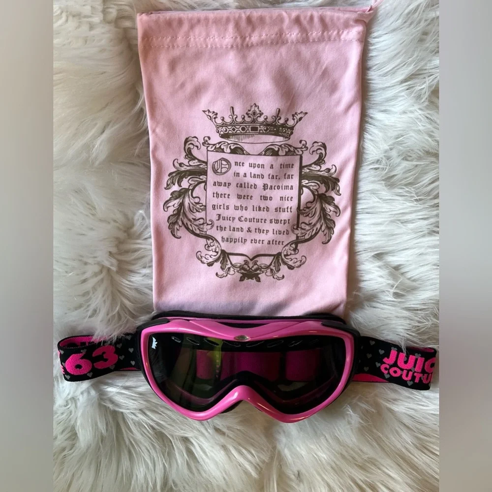 Juicy Couture Vintage Ski Goggles - Picture 1 of 12